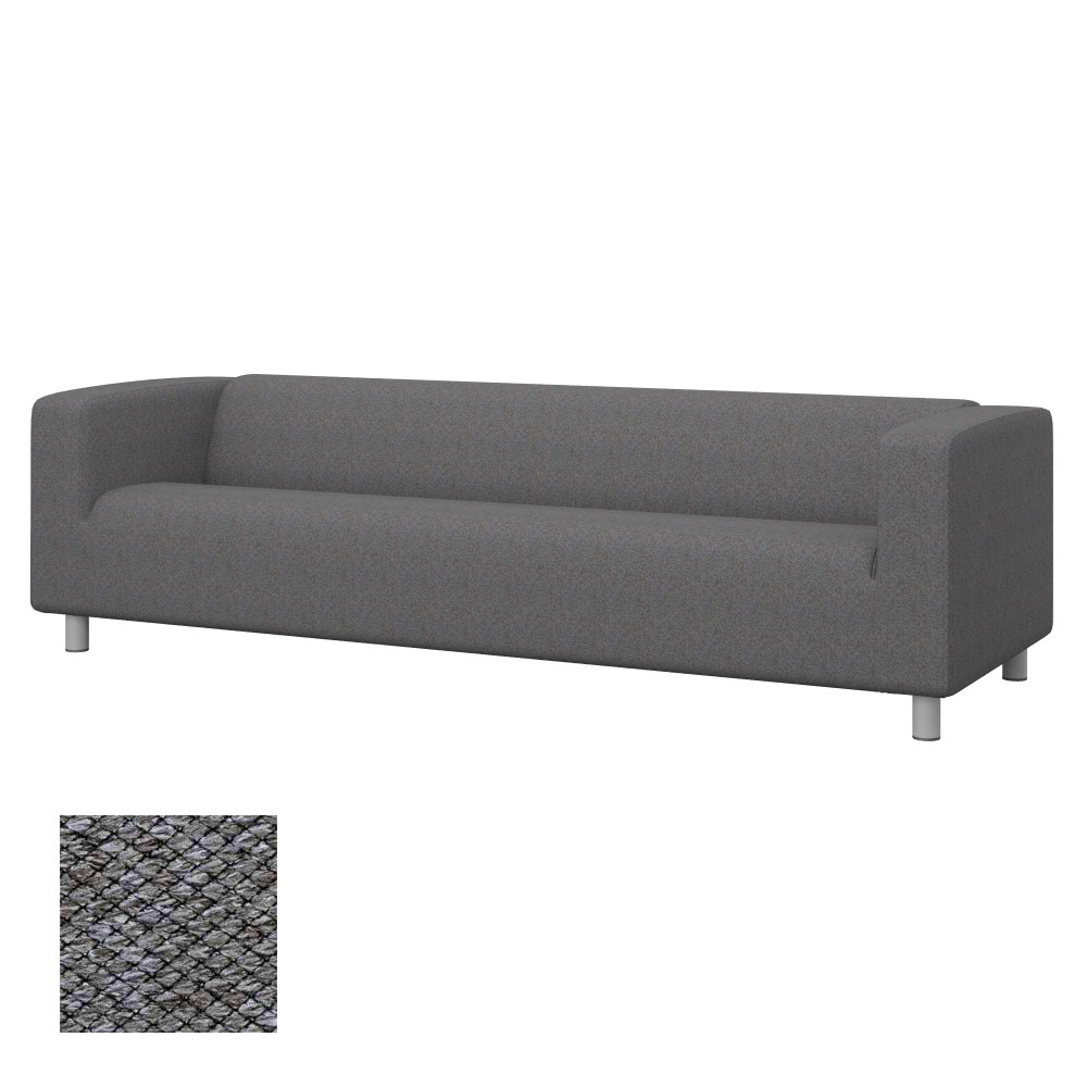KLIPPAN Funda para sofá de 4 plazas - Soferia | Fundas para muebles de IKEA