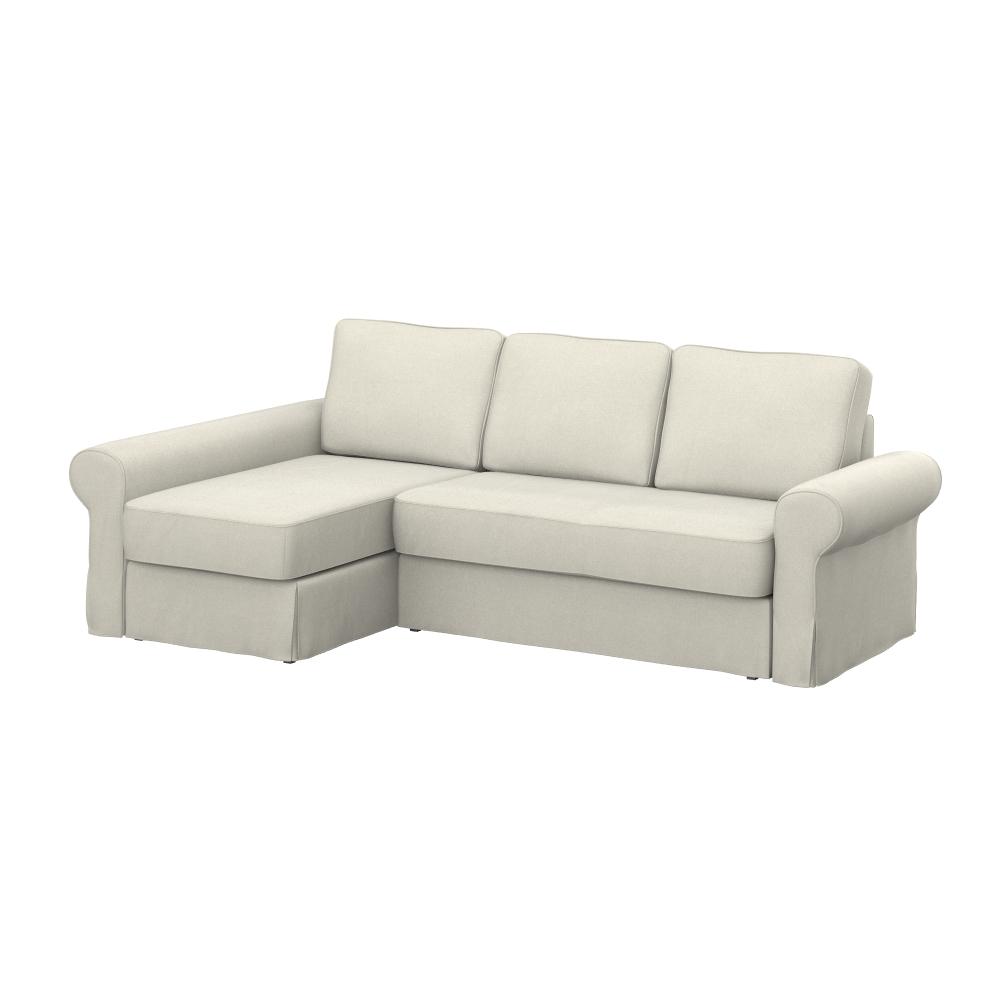 Excéntrico Scully Soldado BACKABRO Funda para sofá con chaiselongue - Soferia | Fundas para muebles de  IKEA
