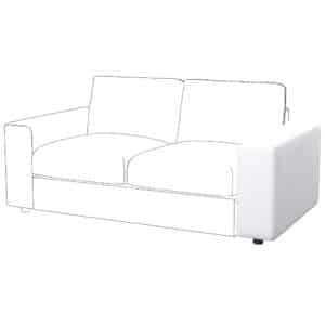 VIMLE Funda reposabrazo, 22 cm, ancho