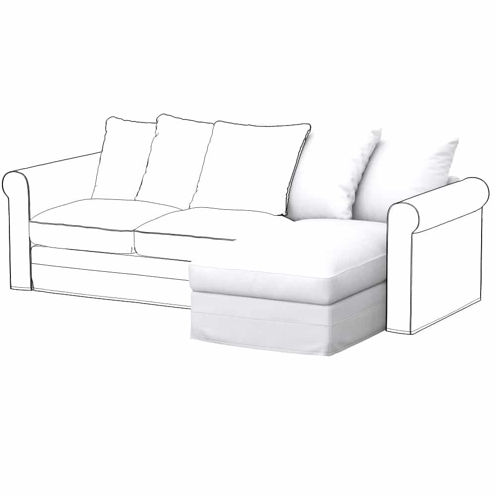 GRONLID Funda para módulo chaiselongue