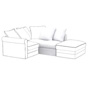 GRONLID Funda para sección 1 asiento