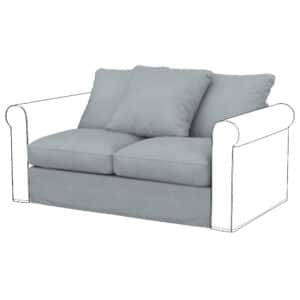 GRONLID Funda para módulos sofá de 2 plazas